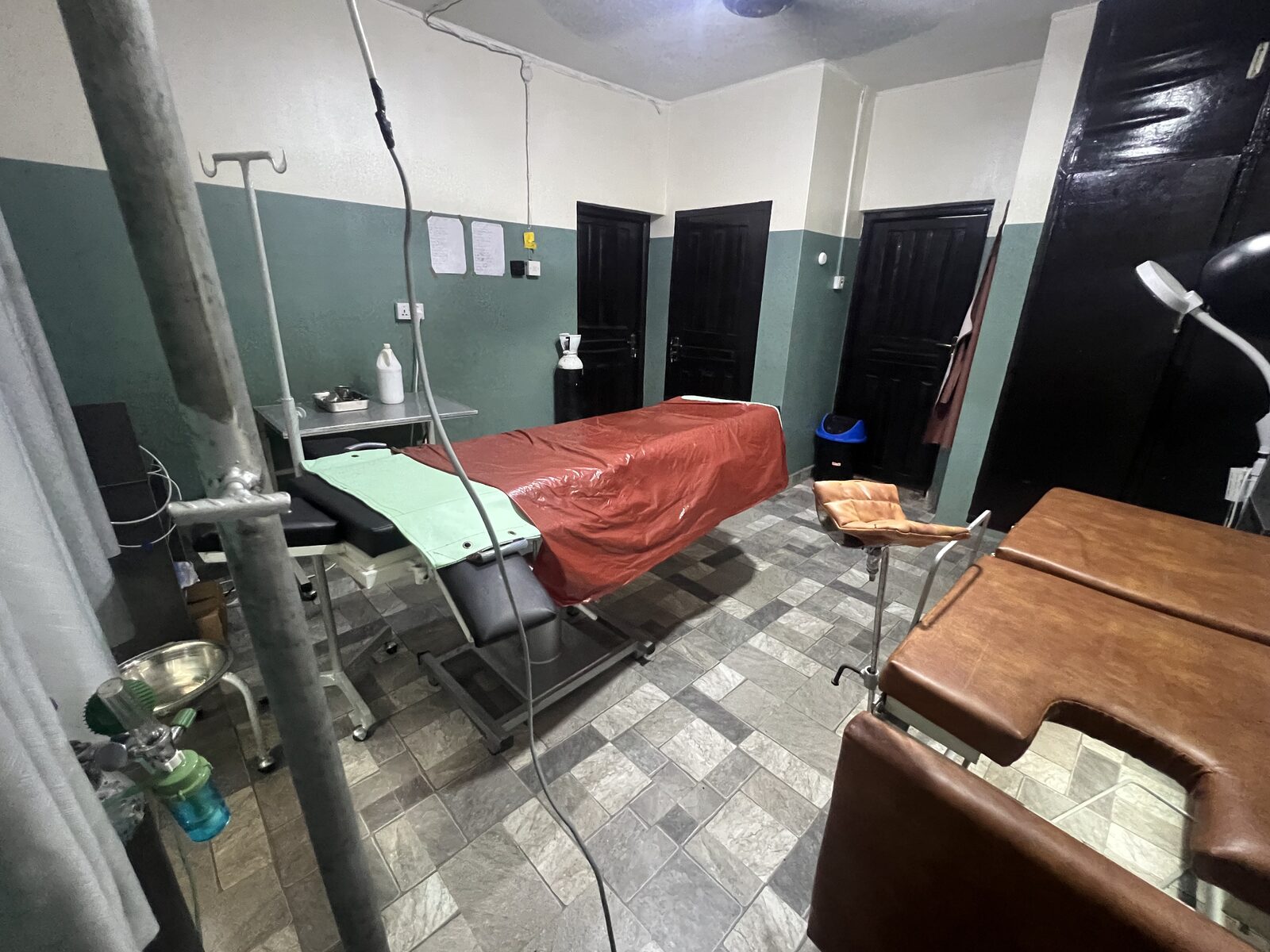Operating theatre at The Minaret Hospital